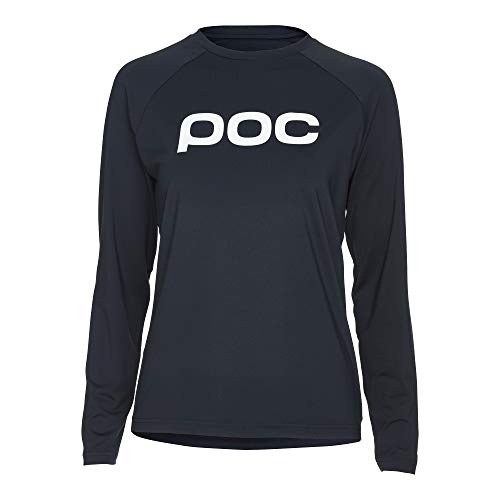 POC Damen W's Reform Enduro Jersey T-Shirt, Uranium Black, M