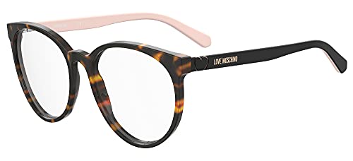 Moschino Love Unisex Mol582 Sunglasses, 086/17 Havana, 55