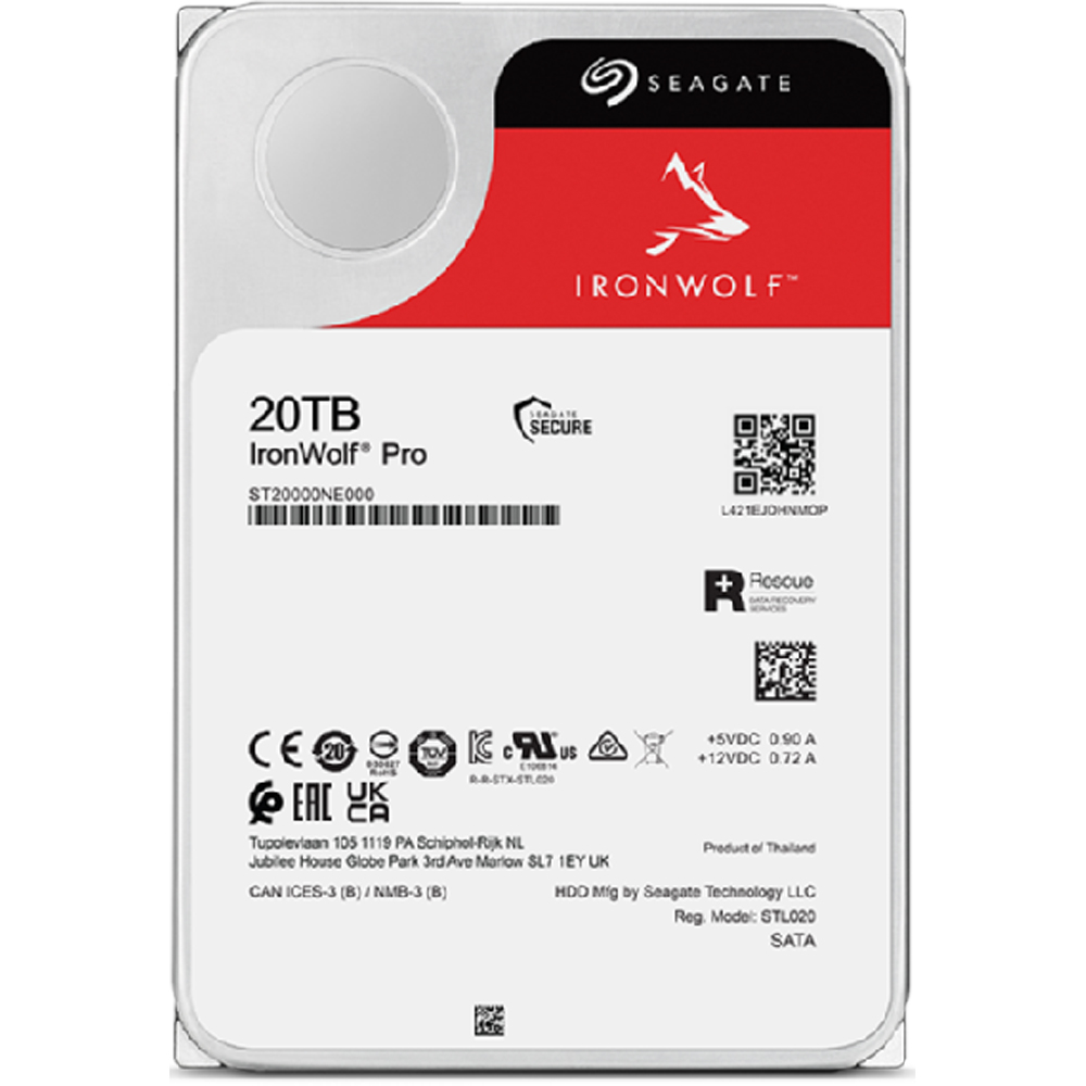 20000GB Seagate IronWolf Pro ST20000NE000 Festplatte