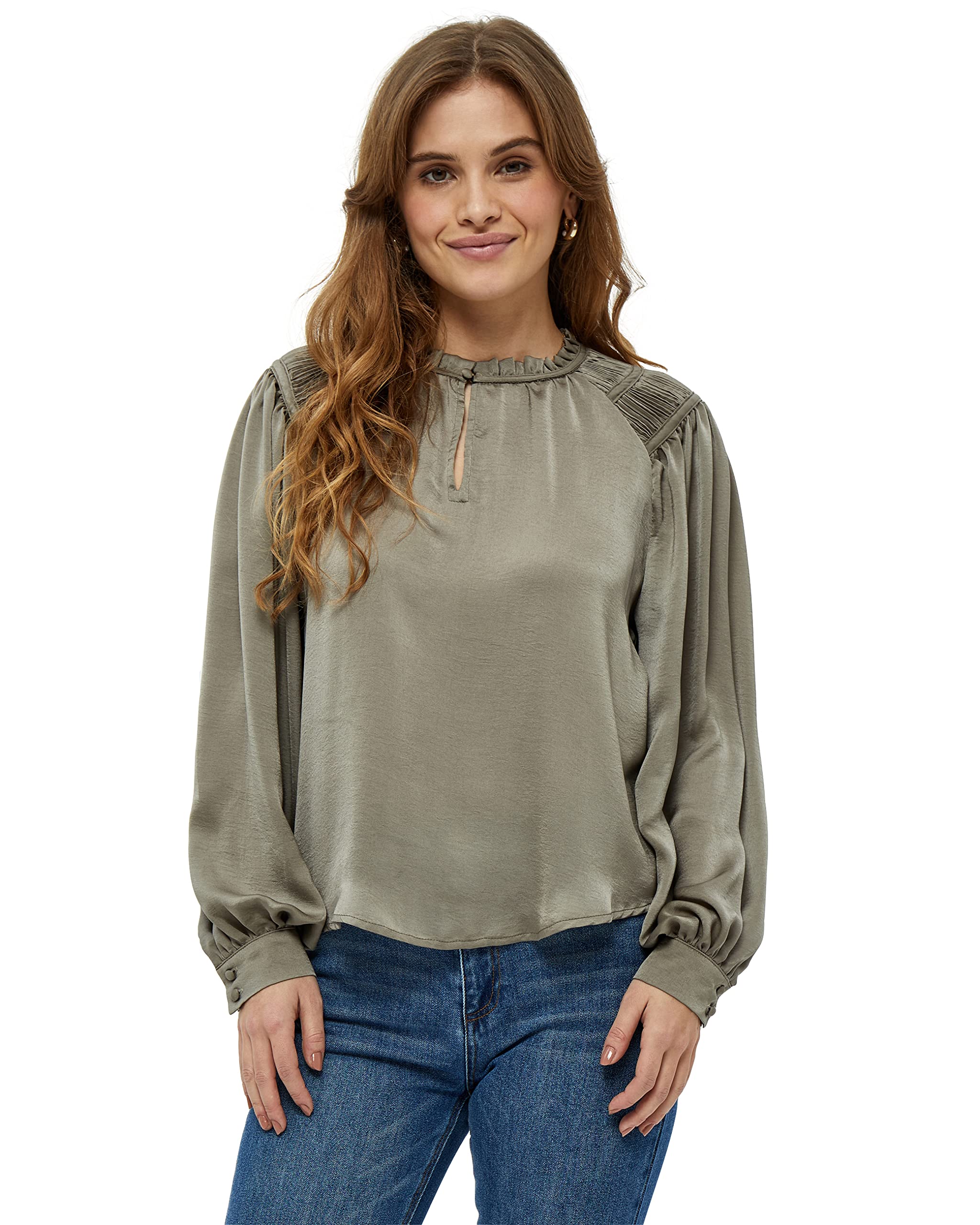 Peppercorn Damen Haze Bluse 4 Beige S