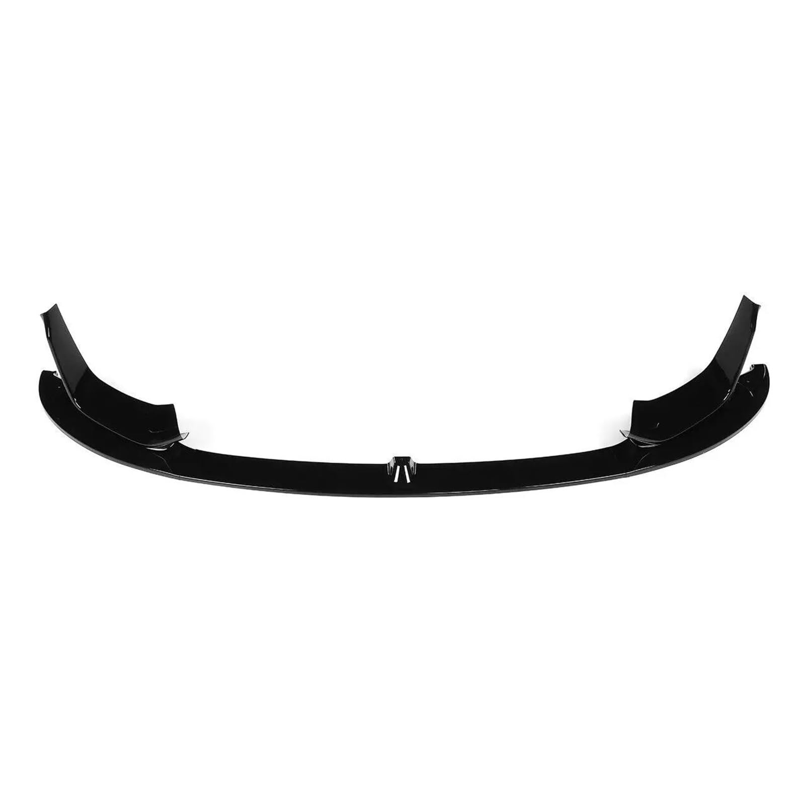 Splitter Auto Front Stoßstange Lip Splitter Seite Splitter Coner Carbon Faser Glänzend Schwarz Für 15-20 Für M3 F80 M4 F82 F83 MP Stil Frontlippe(Glossy Black)