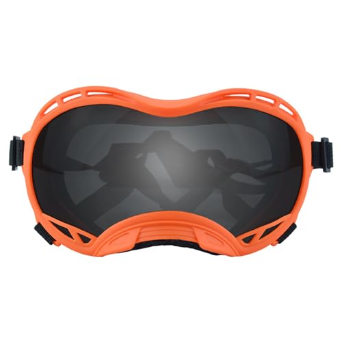 Haustier Sonnenbrille mit UV Schutz für mittelgroße oder große Hunde für den nördlichen Bereich mit verstellbarem Riemen für Outdoor Sportarten