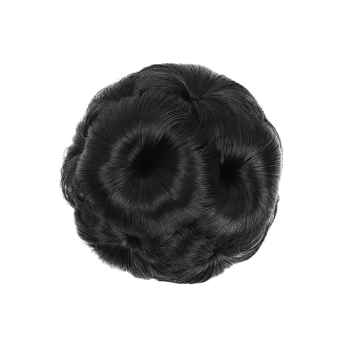 Haarteil Haargummi Synthese Klaue Clip Chignon Verlängerung Clip in Haar Frauen Haarteil Lockiges Haar Dutt Mode Haar Tasche Haar Verlängerung Haar bandss Haarverlängerung(1pcs)