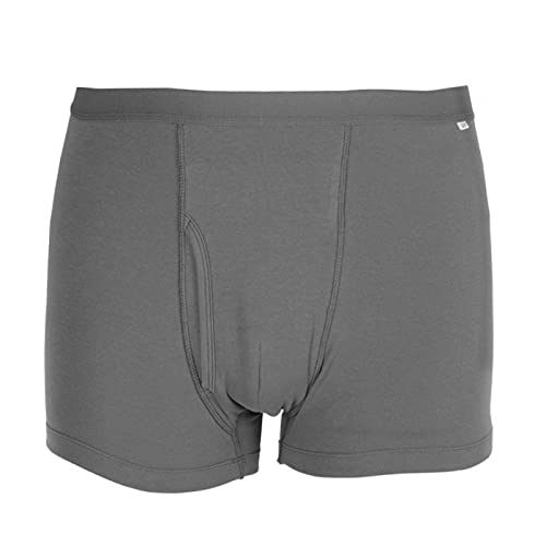 Waschbare Baumwoll-Boxershorts für Männer mit Harninkontinenz-Saugbereich(L)