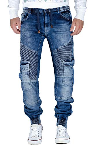 Cipo & Baxx Herren Cargo Jeans CD446-bans W34/L34