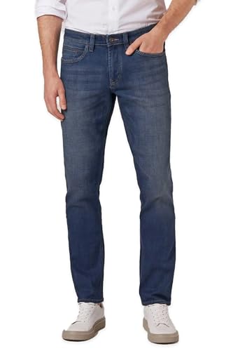 Hattric Herren Cross Denim Harris Straight Jeans, Blue 42, W31/L32