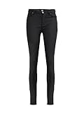 LTB Jeans Damen Jeans Florian B- Jeans Damen Skinny aus Baumwollmischung mit Reißverschluss Hohe Taille in Schwarz - Größe 27W/30L