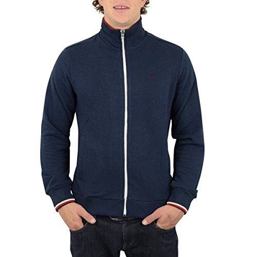 Merc Herren Truman Track Top Mantel, Azul, S