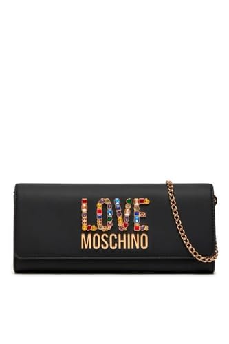 Love Moschino Damen Jc4335pp0ikj0000 Schultertasche, Schwarz