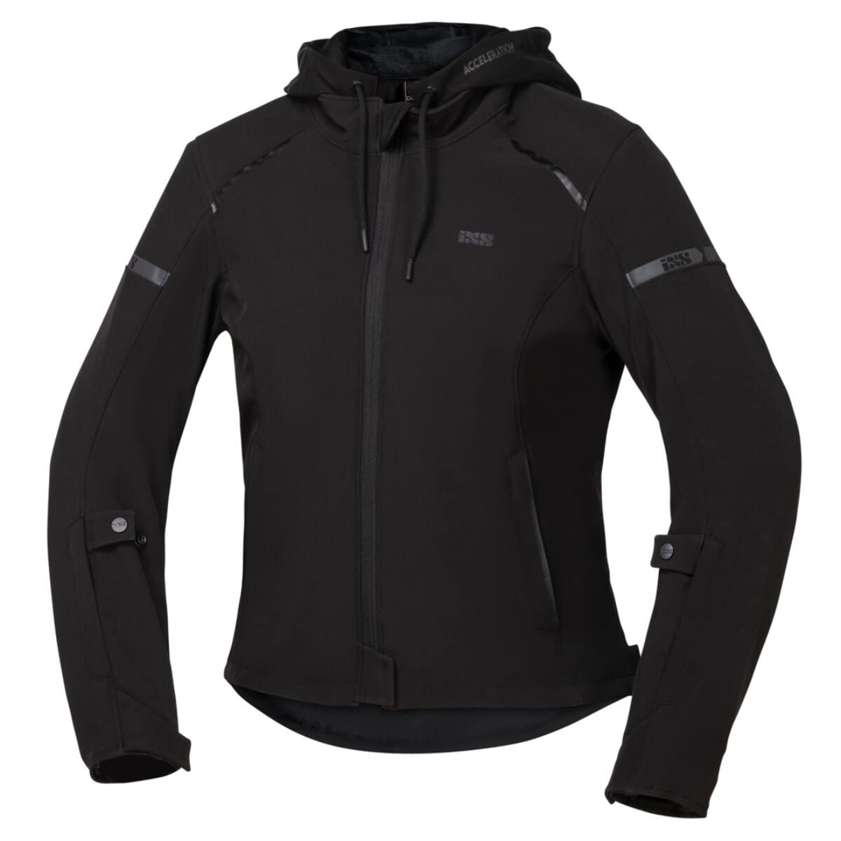 IXS Classic SO Moto 2.0 Textiljacke Motorradjacke Damen schwarz Wasserdicht 4XL