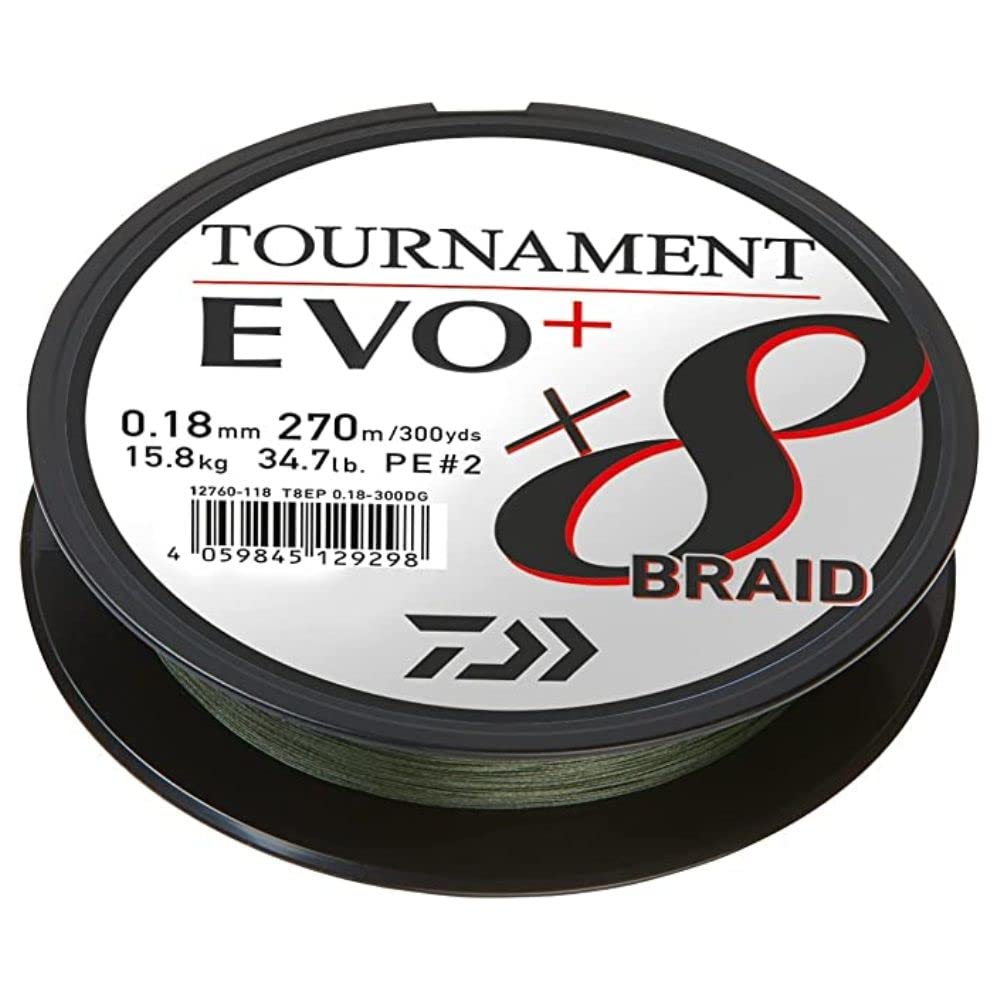 Daiwa Tournament X8 Braid EVO+ 0.26mm 270m DG