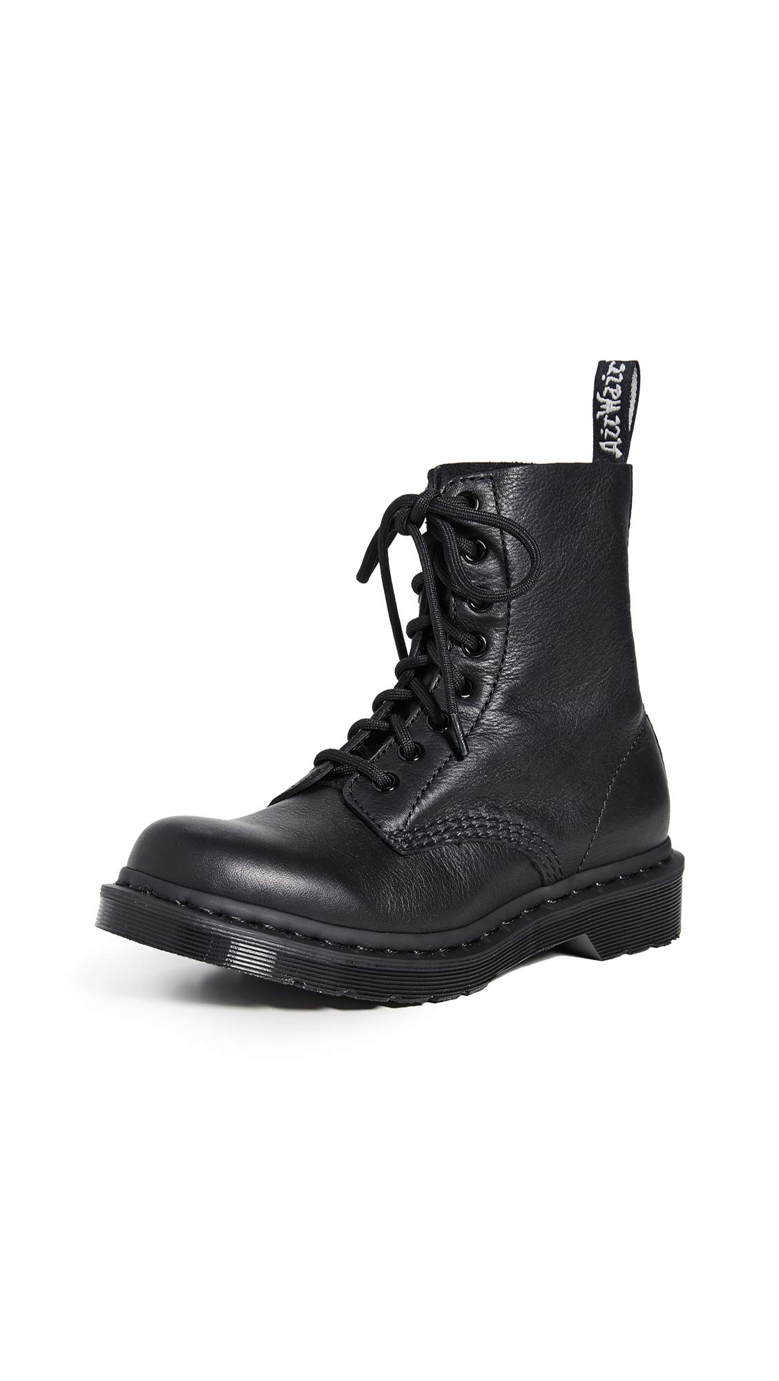 Dr. Martens Damen 1460 Mono Virginia bovver boots winter boots, Schwarz, 37 EU