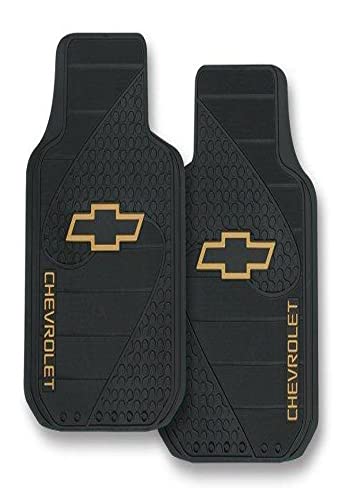 Chevy Factory Style Trim-to-Fit Molded Front Floor Mats - Set of 2 by Plasticolor