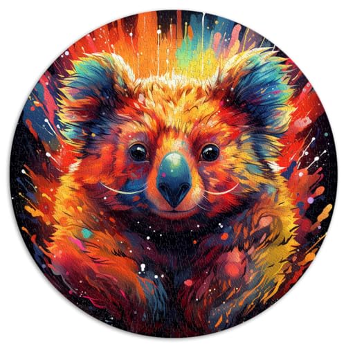 Puzzles für Koalas, farbenfrohe Puzzles für Erwachsene, 1000 Teile, 26,5 x 26,5 Zoll, lustige Puzzles, Spaß bei Aktivitäten zu Hause, Geburtstagsgeschenk, Reisegeschenke,