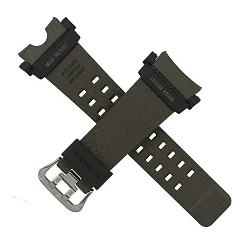 Casio Uhrenarmband GG-B100 1A3 GG B100 100 Grün Schwarz 10595228