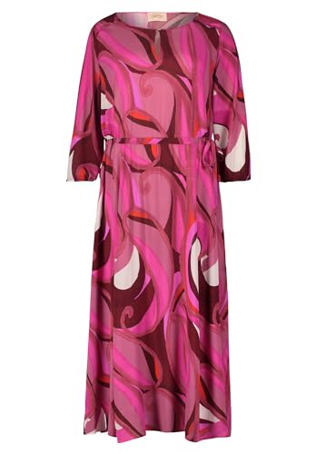 Cartoon Damen Casual-Kleid mit Muster Purple/Pink,40