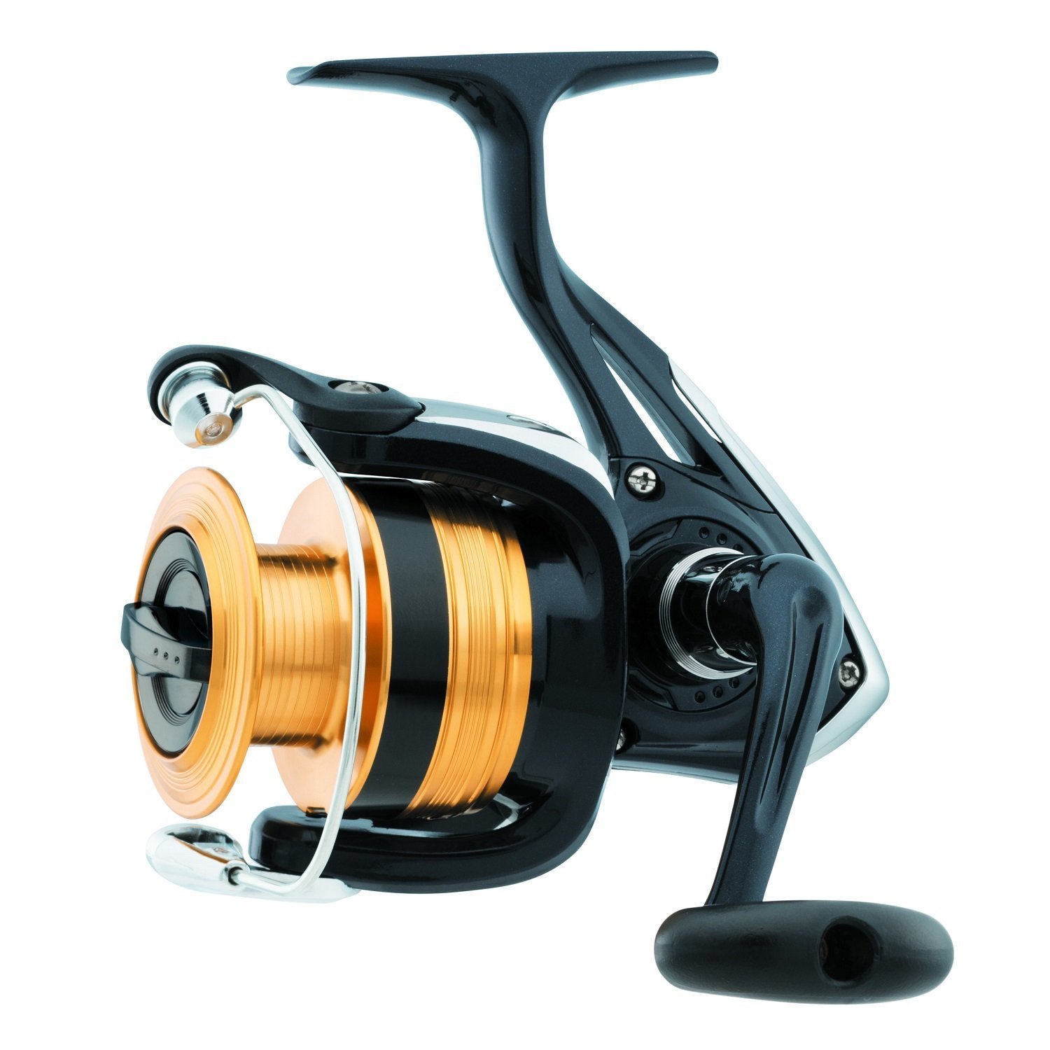 Daiwa Angelrolle, schwarz, 8-12 lb