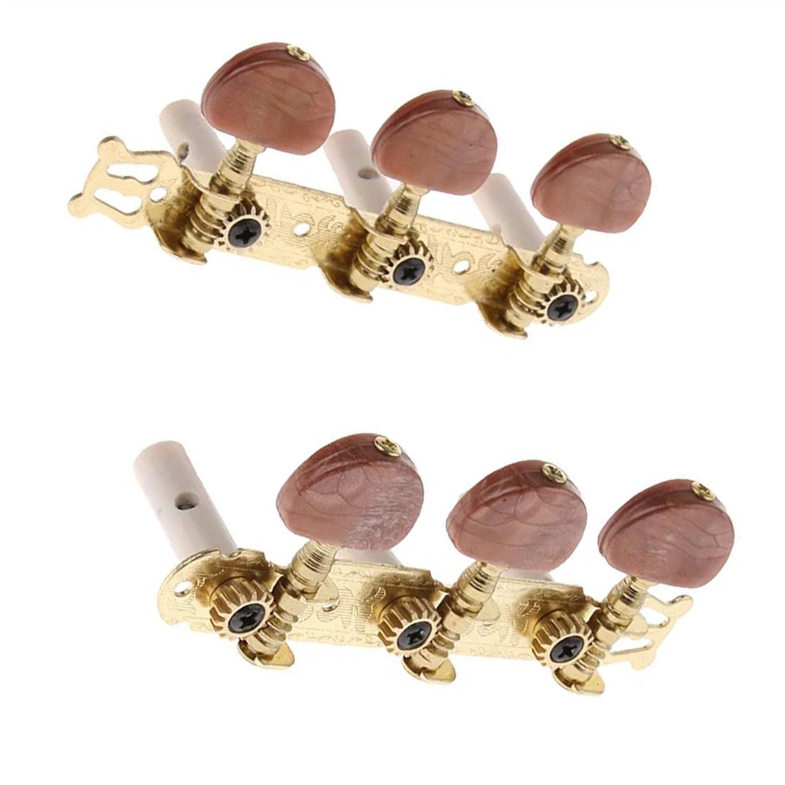 Strings Tuning Pegs Mechaniken Für Gitarre 2 Stück Gitarren-Stimmwirbel, Mechaniken, Musikinstrumente für 6-saitige Gitarrenteile