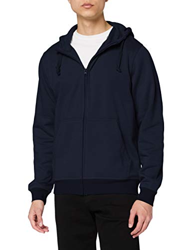 Clique Herren Basic Full Zip Hoody Kapuzenpullover, Blau (Dark Navy 580), Large