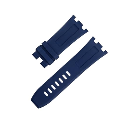 IOTUP AP Armband für Audemars und Piguet Belt 15710/15703, nicht Qucik Release 28 mm, natürliches Fluor, weiches FKM-Gummi-Armband, Zubehör, Uhrenarmband, 28MM, Achat