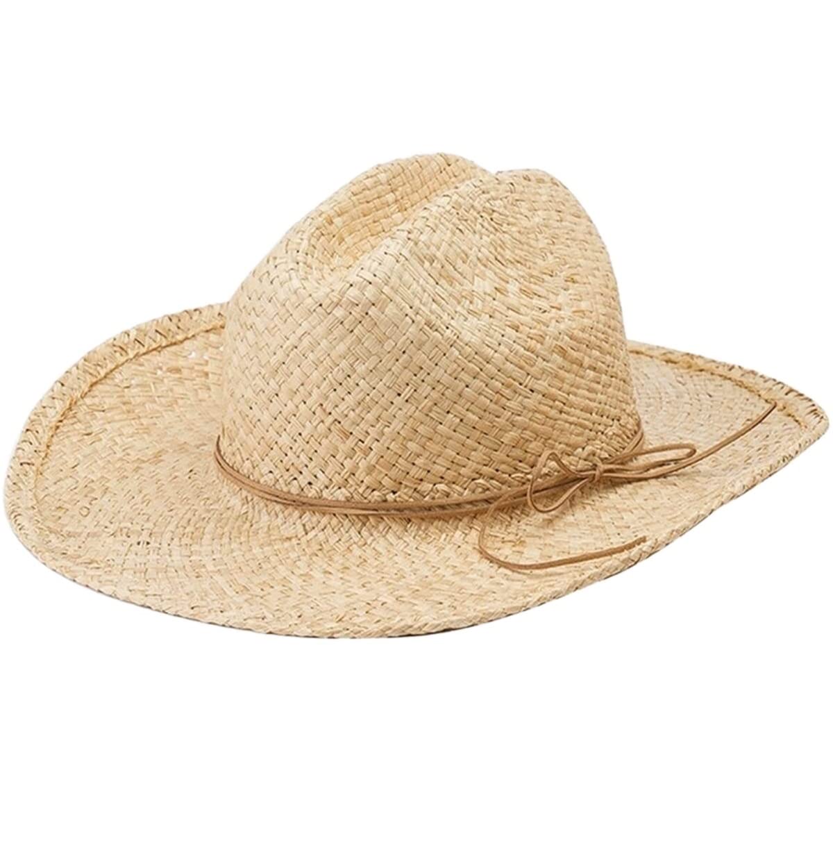 YIHANSS Sonnenhut Strandhut Cowgirlhut Damen Sommer UV Strandhut Handarbeit Raffia Sonnenhut Strandhut Strohhut Hüte