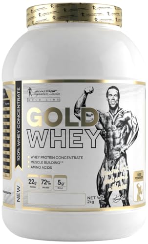 Kevin Levrone GOLD Whey 2000g Whey Protein Konzentrat für Muskelaufbau und Regeneration (Chocolate)