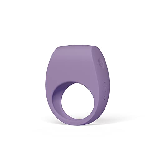 LELO TOR 3 Penisring Vibrator Klitorisstimulator mit App-Verbindung Cock Ring Penis Vibrator Penis Ring für Mann Cockring, Violet Dusk