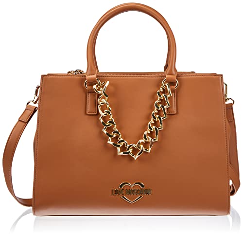 Love Moschino Damen Borsa Pu Cammello Umhngetasche, Camel