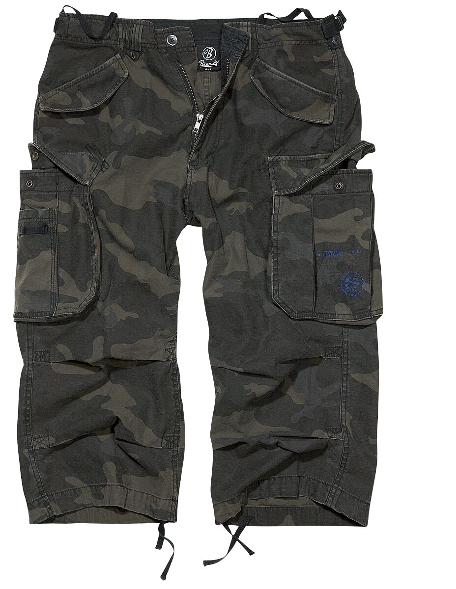 Brandit Industry 3/4 Short Darkcamo S