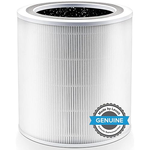 LEVOIT Ersatzfilter für Luftreiniger Core 400S, H13 HEPA-filter, hocheffizienter Aktivkohlefilter und Vorfilter, Luftfilter gegen 99.97% Allergien Staub Pollen Rauch, Core 400S-RF