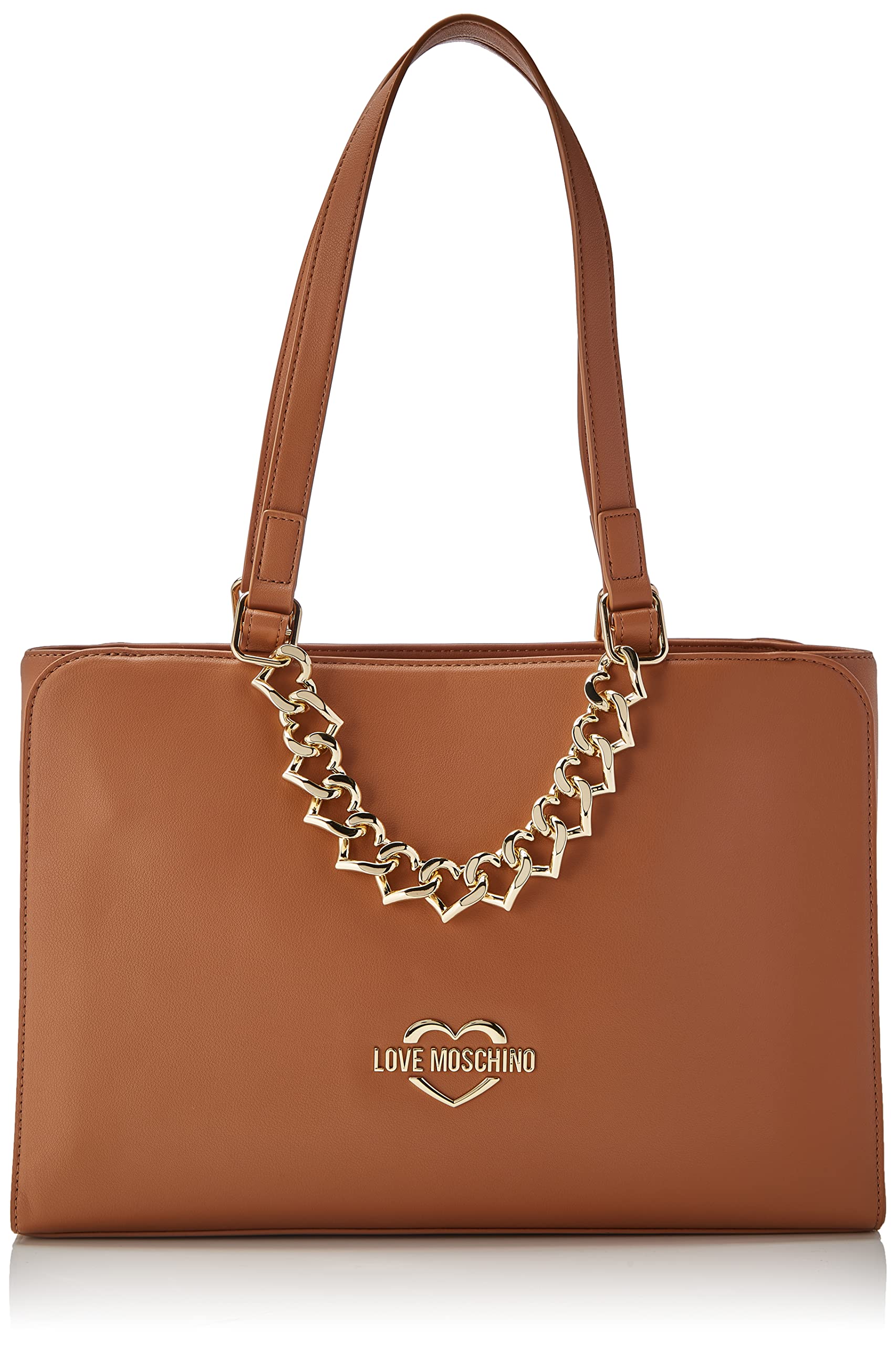 Love Moschino Damen Borsa Pu Cammello Umhngetasche, Camel