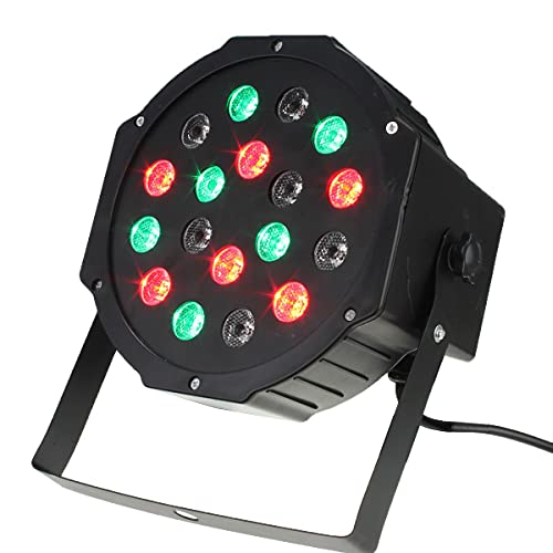 Strahler Rgb 18 W 18 W LED-Strahler in verschiedenen Farben Disko-Schallsensor Farblicht