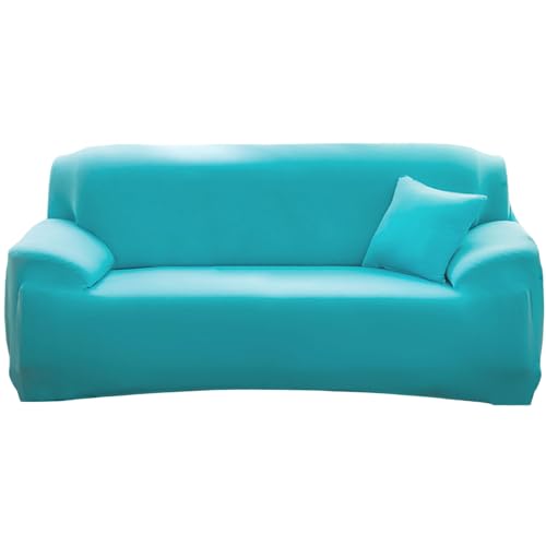 ohodhmnu Stretch-Sofa-Schonbezug, elastisch, abnehmbar, waschbar, Möbelschoner, rutschfest, für 1–4 Sitze