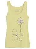 cotton division Damen Woloonetk051 Tanktop, gelb, X-Large