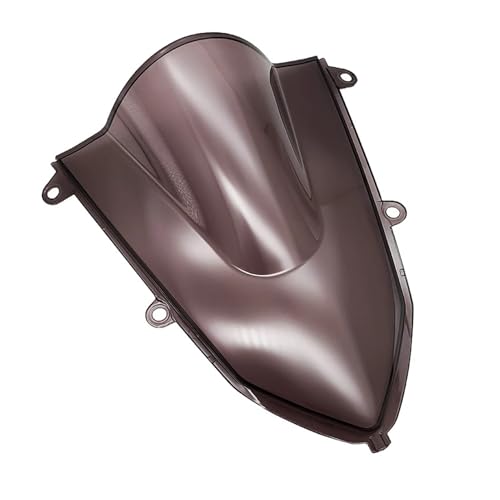 GNUFOPI Kompatibel mit CBR50OR CBR400R CBR 400 500 R 2019–2022 Motorrad Racing Sport Frontscheibe Windschutzscheibe Verkleidung Windschutzscheibe (braun)