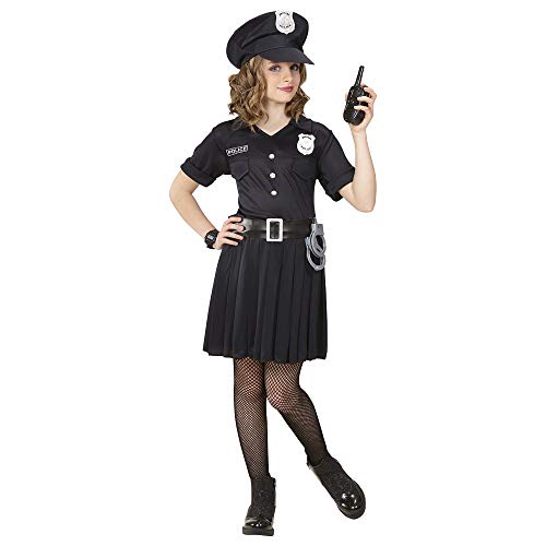 "POLICE OFFICER" (dress, belt, hat) - (140 cm / 8-10 Years)