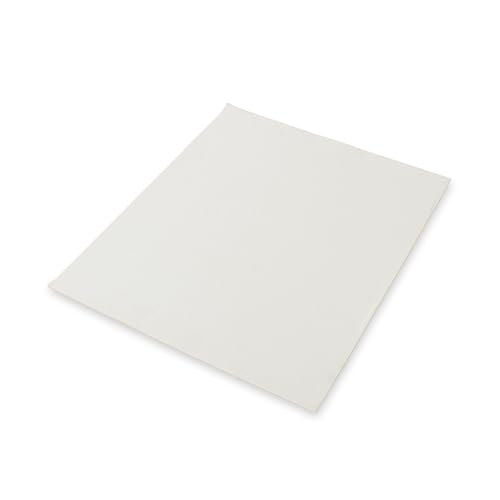 Feuerfest 123 - Keramikfaserpapier, Hochtemperatur-Isolierpapier hitzebeständig bis 1.260 °C, feuerfestes Papier für Öfen, Kamine und Heizungen (500x400x4 mm)