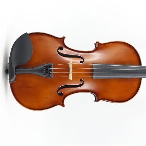 Standard Violine 4/4 Anfängervioline Tigerhautmuster Handgemachte Übungsvioline Aus Massivholz(1/2)