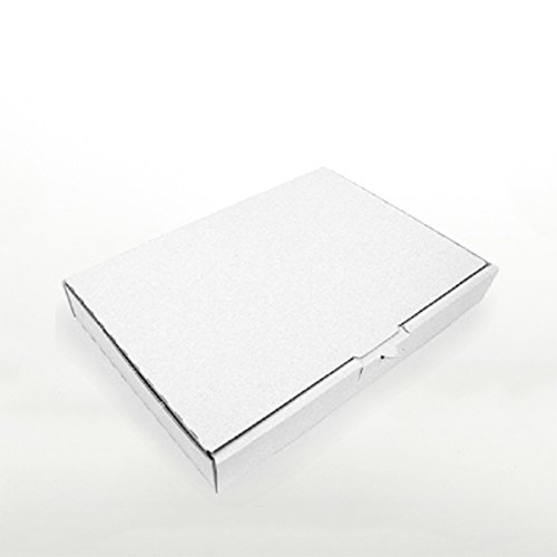 OfficeKing® 100 x Maxibriefkartons 350 x 250 x 50 mm Weiss - Marken-Qualität