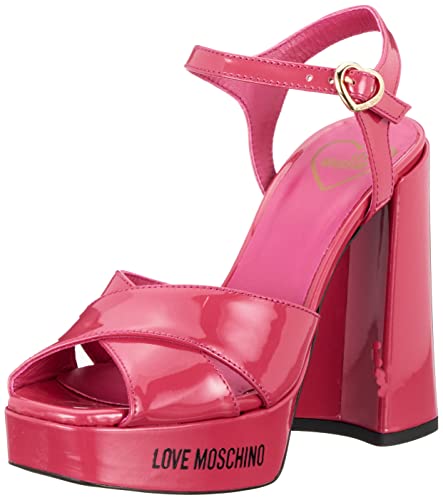 Love Moschino Damen Ja1605cg1gih060438 W. Sandale, Fuchsia, 38 EU