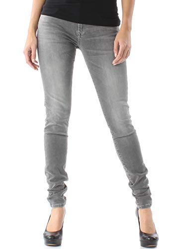 LTB Jeans Damen Nicole Skinny Jeans, Grau (Speed Grey Wash 51268), W26/L32