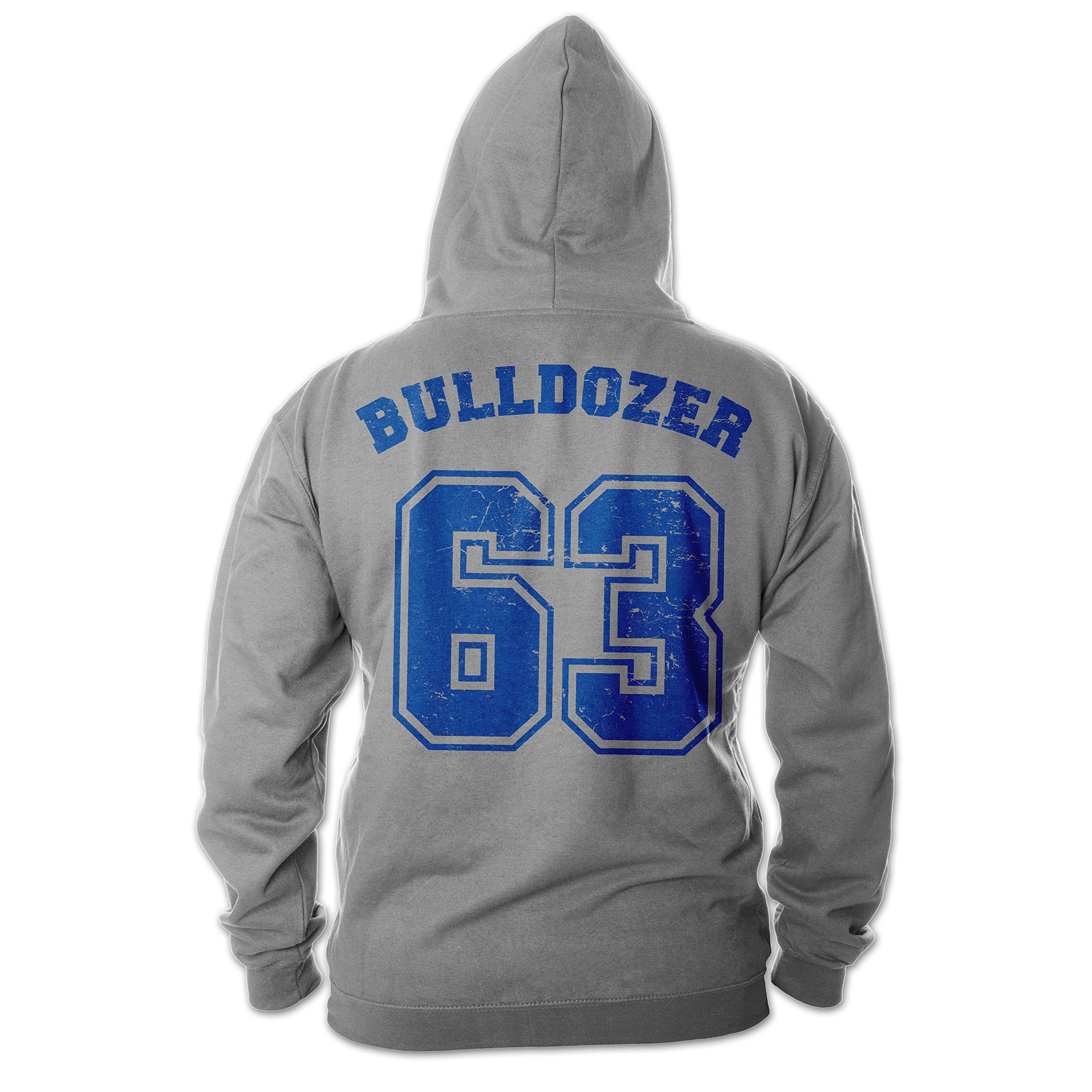 Bud Spencer Herren Bulldozer 63 Zipper (grau) (4XL)