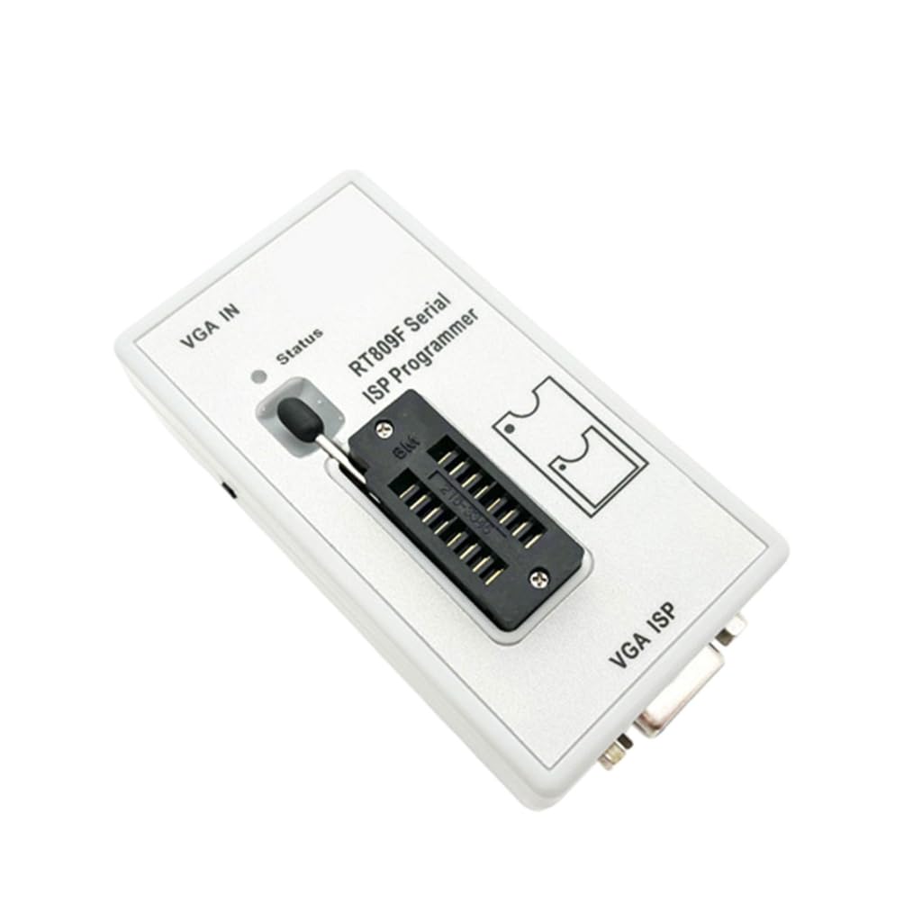 Qsvbeeqj USB-Programmierer RT809F Effizienter SPI-Blitzleser und -schreiber für Computer