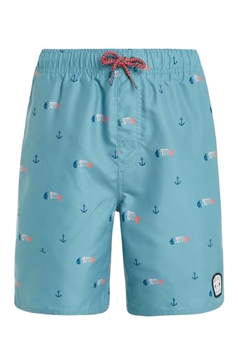 PRTHEIN JR - Beachshorts Badeshorts schwarz Gr. 164 Jungen Kinder