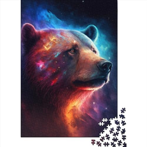 500 große Teile Puzzle für Erwachsene Star Bear Puzzles Puzzles für Erwachsene Teenager Pädagogisches Stressabbau-Spielzeug Puzzle (Size : 52x38cm)