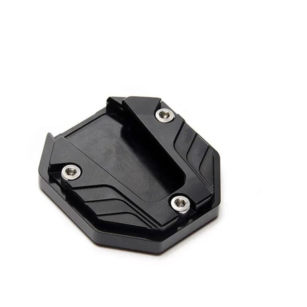 AXCAR Motorrad Bike Kickstand Extender Seite Stehen Verlängerung Pad Unterstützung Platte Motorrad Zubehör Ständer Stützpolster