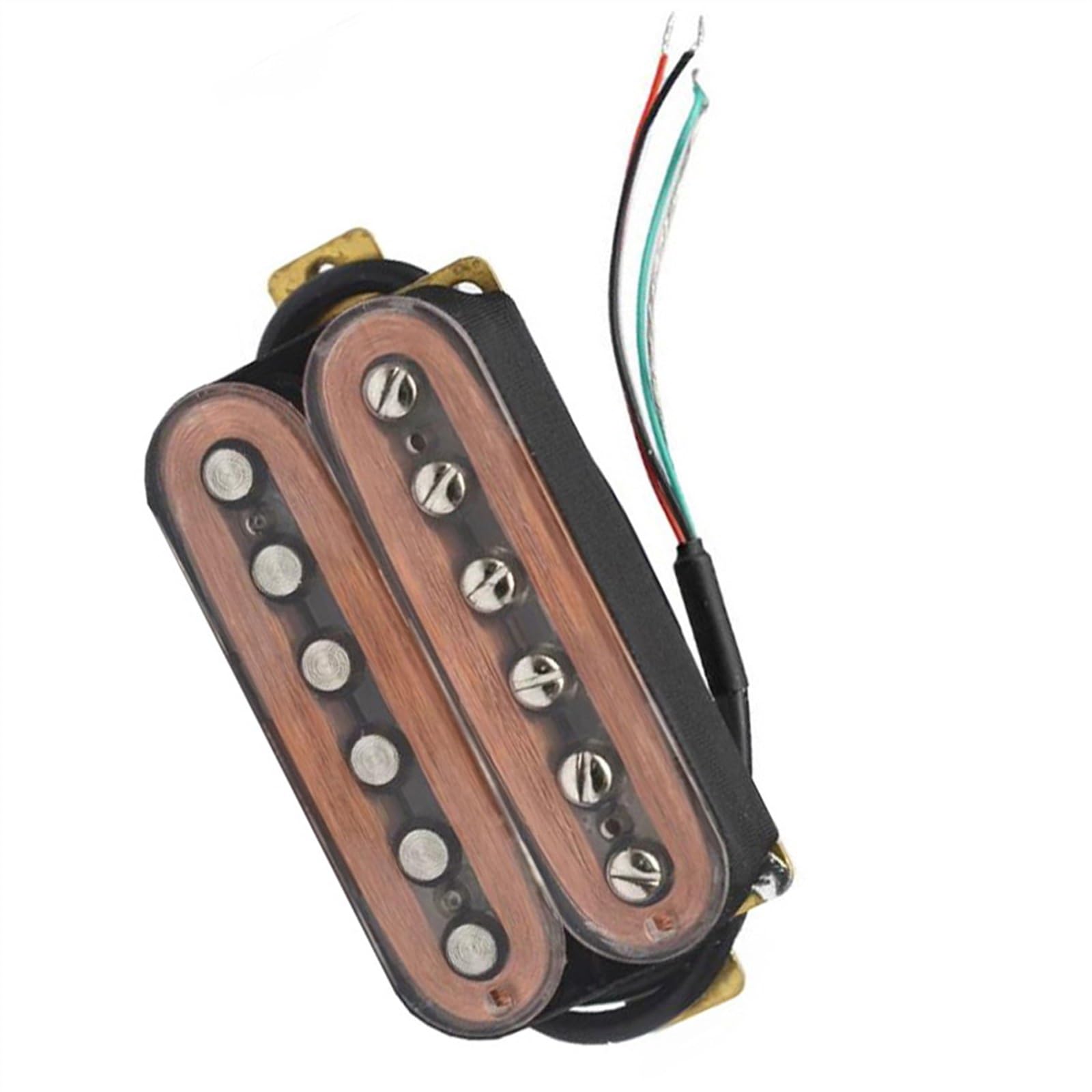 E-Gitarre Humbucker Bridge Pickup Coil Split Pickup Transparente Mode Transparente Schale Single-Coil-Tonabnehmer