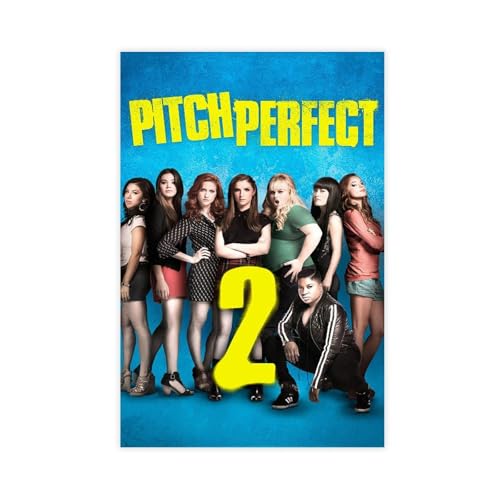 biegzc Pitch Perfect 2 Filmposter, Leinwand, Poster, Schlafzimmer, Dekoration, Landschaft, Büro, Raumdekoration, Geschenk, 60 x 90 cm