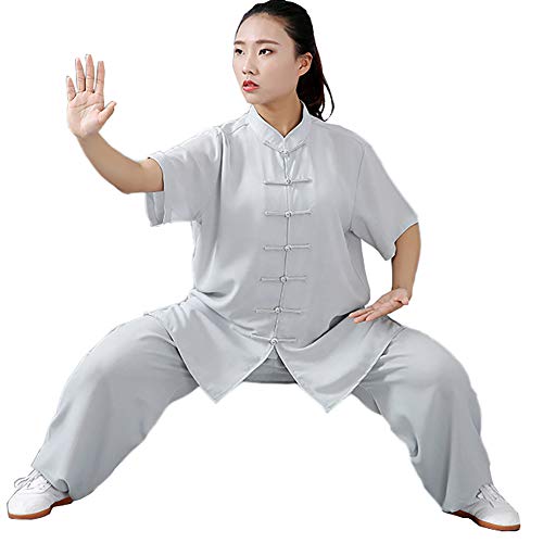 Daoba Sommer-Kampfsport Tai Chi Uniform Wing Chun Shaolin Anzug Kung Fu Uniformen Unisex Zweiteiliger Anzug