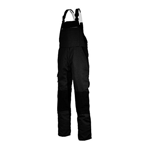 Latzhose, Canvas-Powerline (31, schwarz)